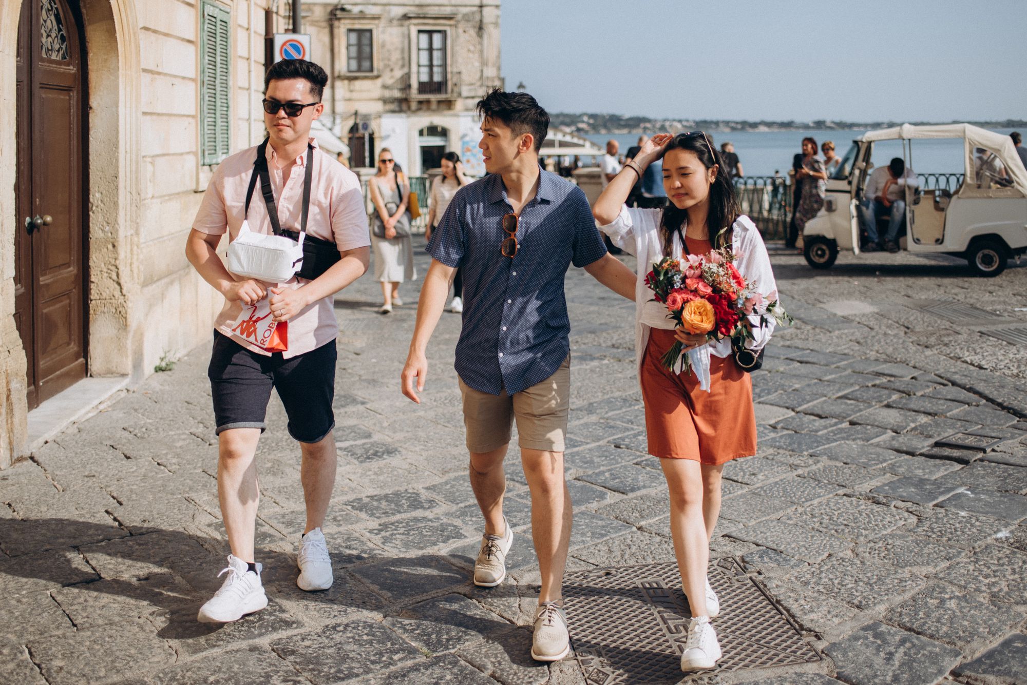 Proposing to my girlfriend in Ortigia, Sicily