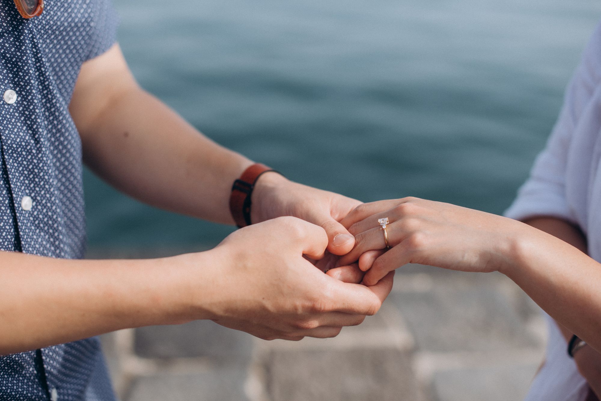 Proposing to my girlfriend in Ortigia, Sicily